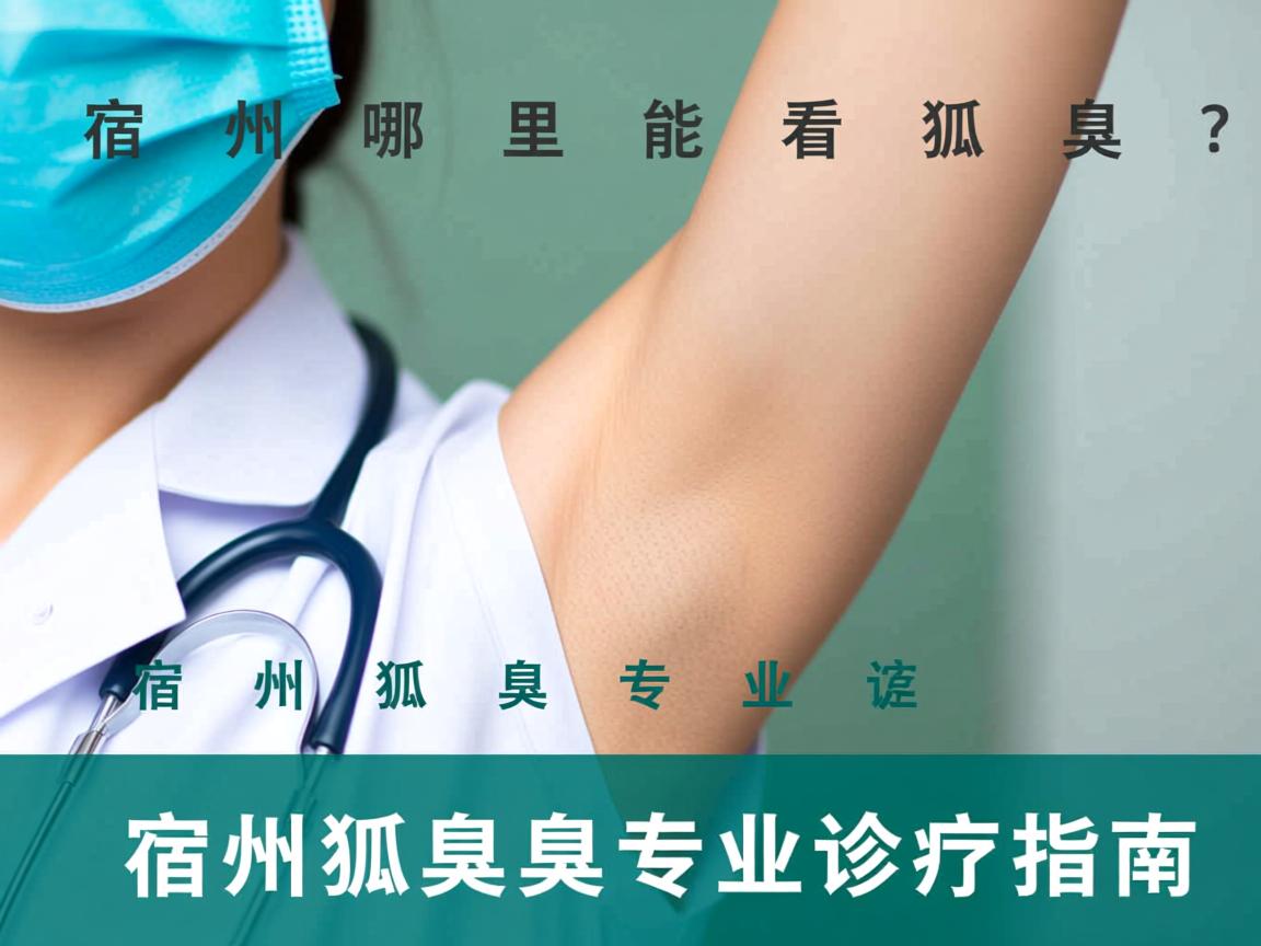宿州哪里能看狐臭？宿州狐臭专业诊疗指南