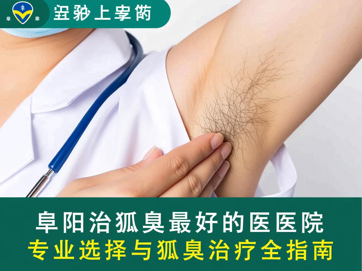 阜阳治狐臭最好的医院，专业选择与狐臭治疗全指南
