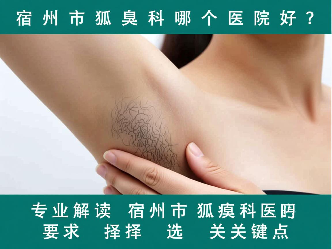 宿州市狐臭科哪个医院好?专业解读宿州市狐臭科医院选择的关键点 宿州市狐臭科哪个医院好?专业解读宿州市狐臭科医院选择的关键点