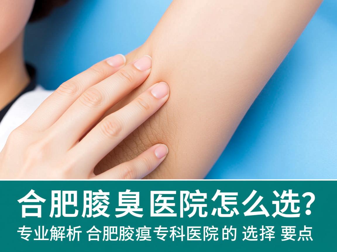 合肥腋臭医院怎么选?专业解析合肥腋臭专科医院的选择要点 合肥腋臭医院怎么选?专业解析合肥腋臭专科医院的选择要点