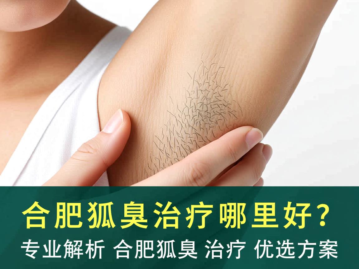 合肥狐臭治疗哪里好？专业解析合肥狐臭治疗优选方案