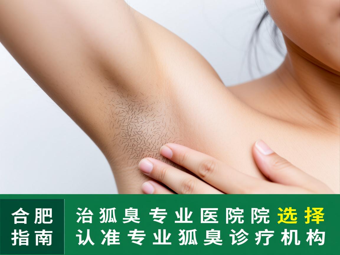 合肥治狐臭专业医院选择指南，认准专业狐臭诊疗机构