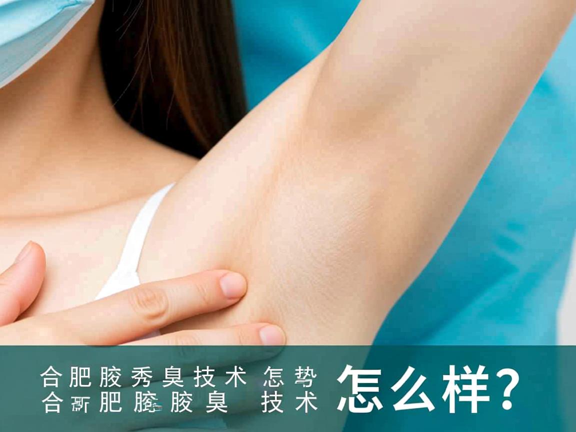 合肥腋秀腋臭技术怎么样？深度解析合肥腋秀腋臭技术优势与护理