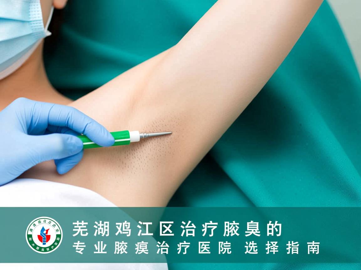 芜湖鸠江区治疗腋臭的医院，专业腋臭治疗医院的选择指南