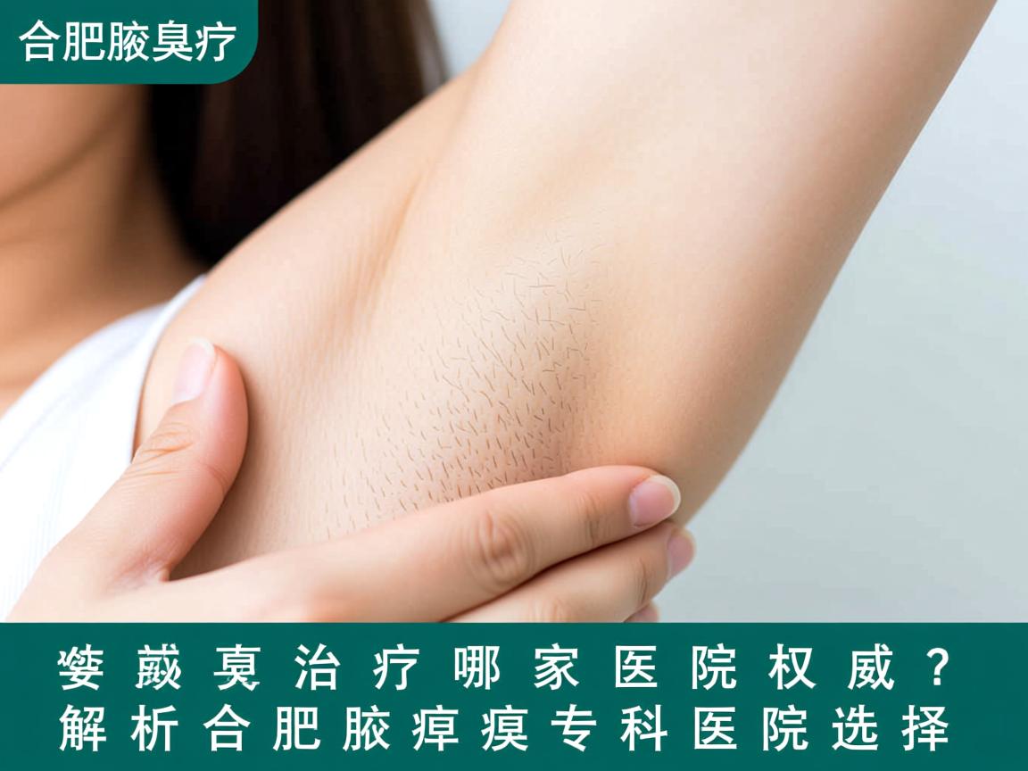 合肥腋臭治疗哪家医院权威？权威解析合肥腋臭专科医院选择