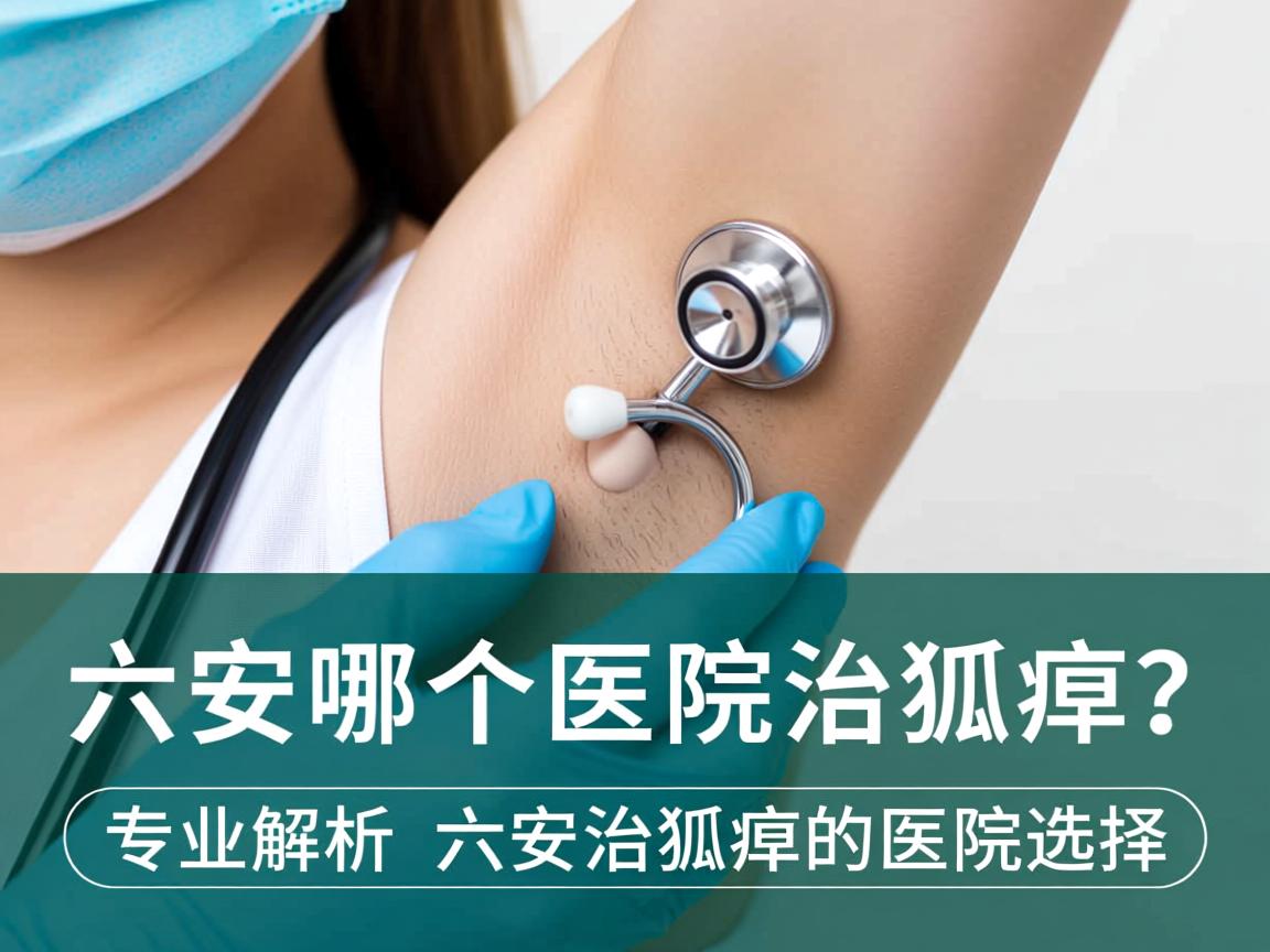六安哪个医院治狐臭？专业解析六安治狐臭的医院选择