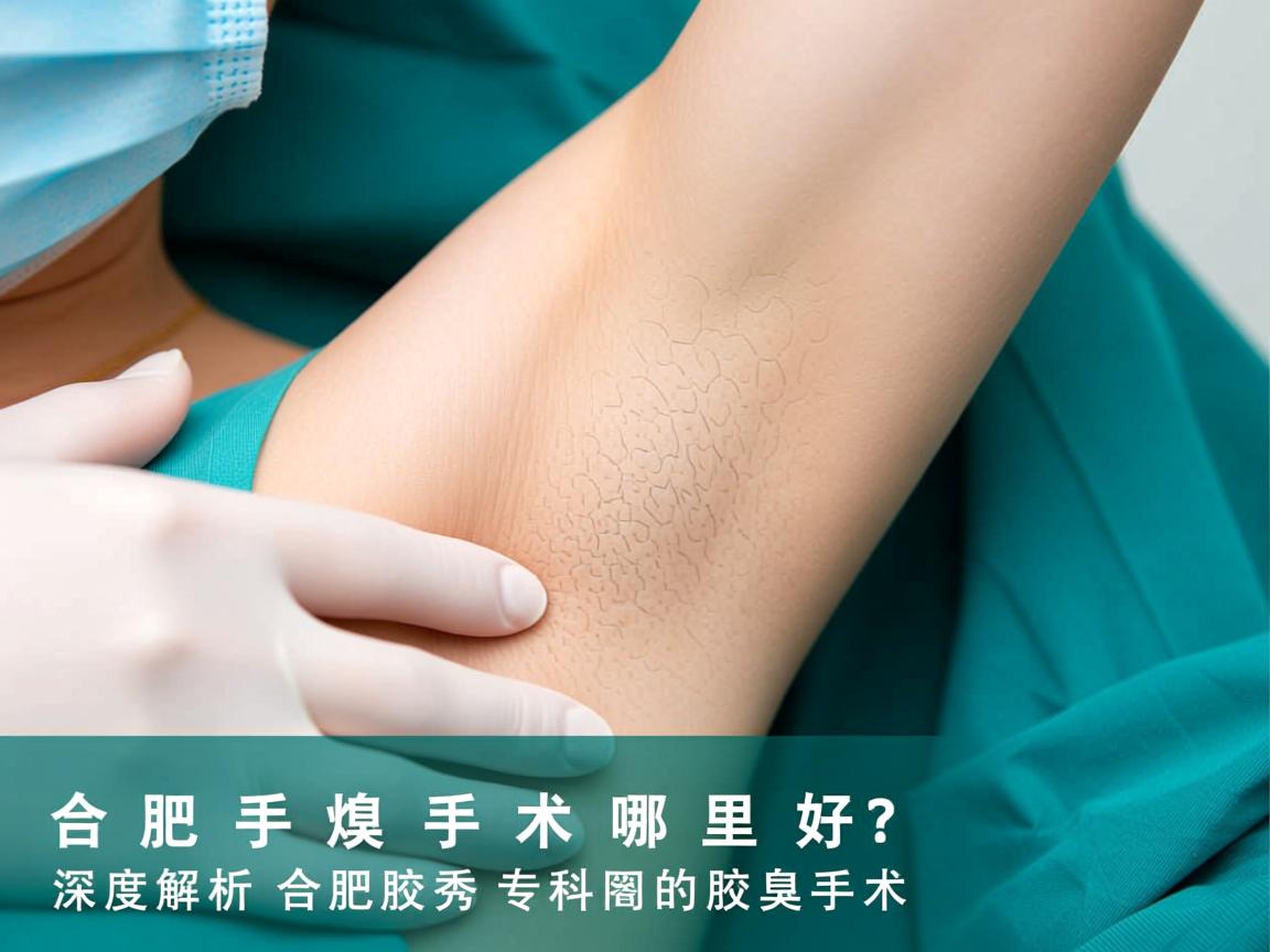 合肥腋臭手术哪里好？深度解析合肥腋秀专科的腋臭手术