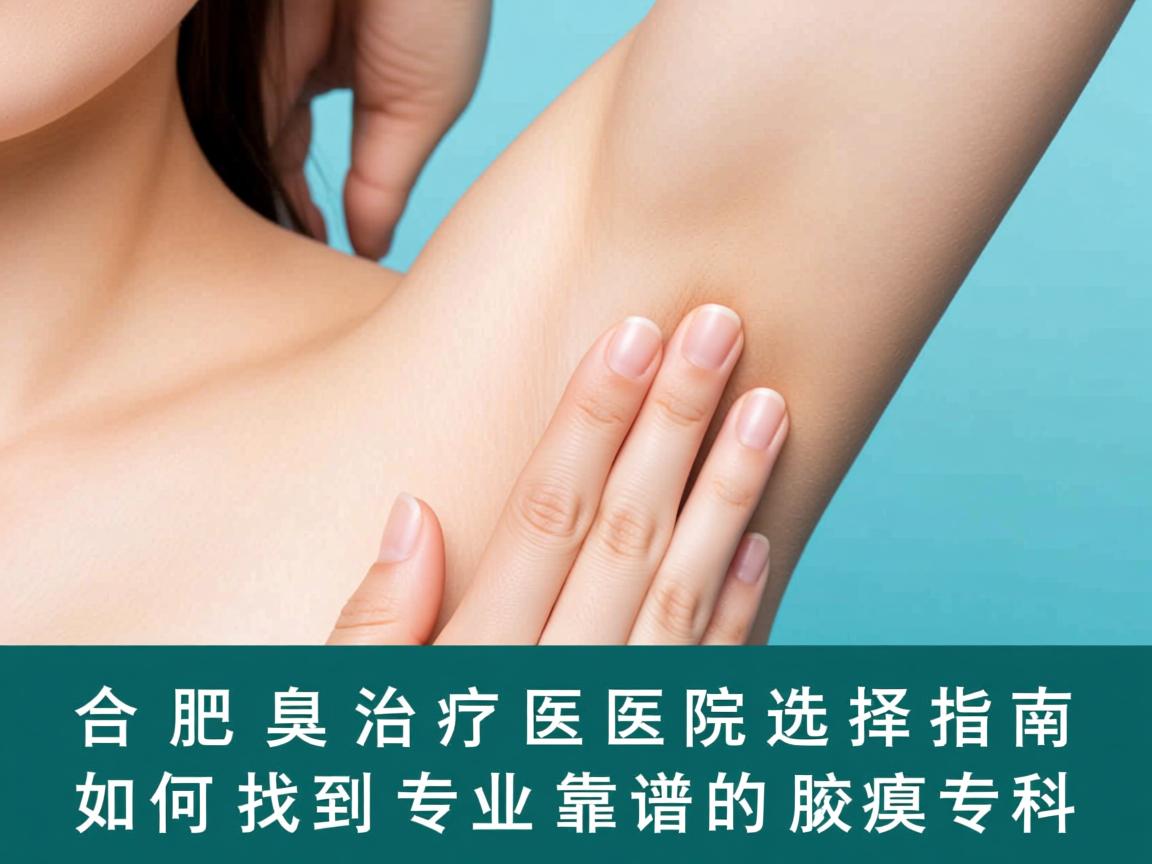 合肥腋臭治疗医院选择指南,如何找到专业靠谱的腋臭专科 合肥腋臭治疗医院选择指南,如何找到专业靠谱的腋臭专科