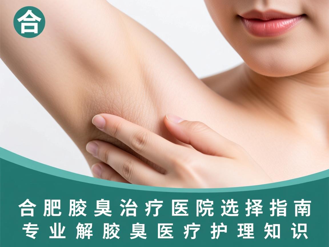 合肥腋臭治疗医院选择指南，专业解析腋臭医疗护理知识
