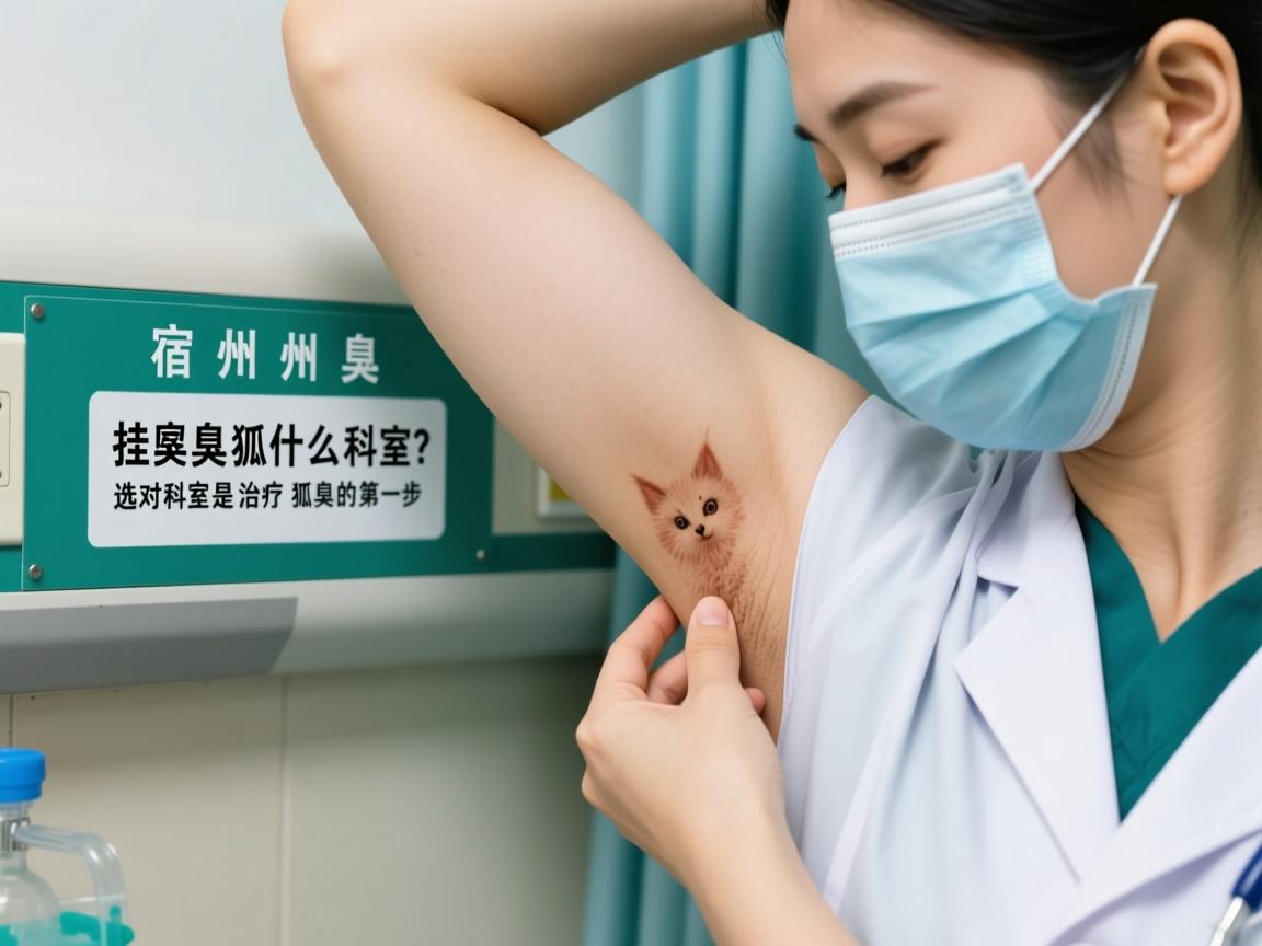 宿州狐臭挂什么科室?选对科室是治疗狐臭的第一步 宿州狐臭挂什么科室?选对科室是治疗狐臭的第一步