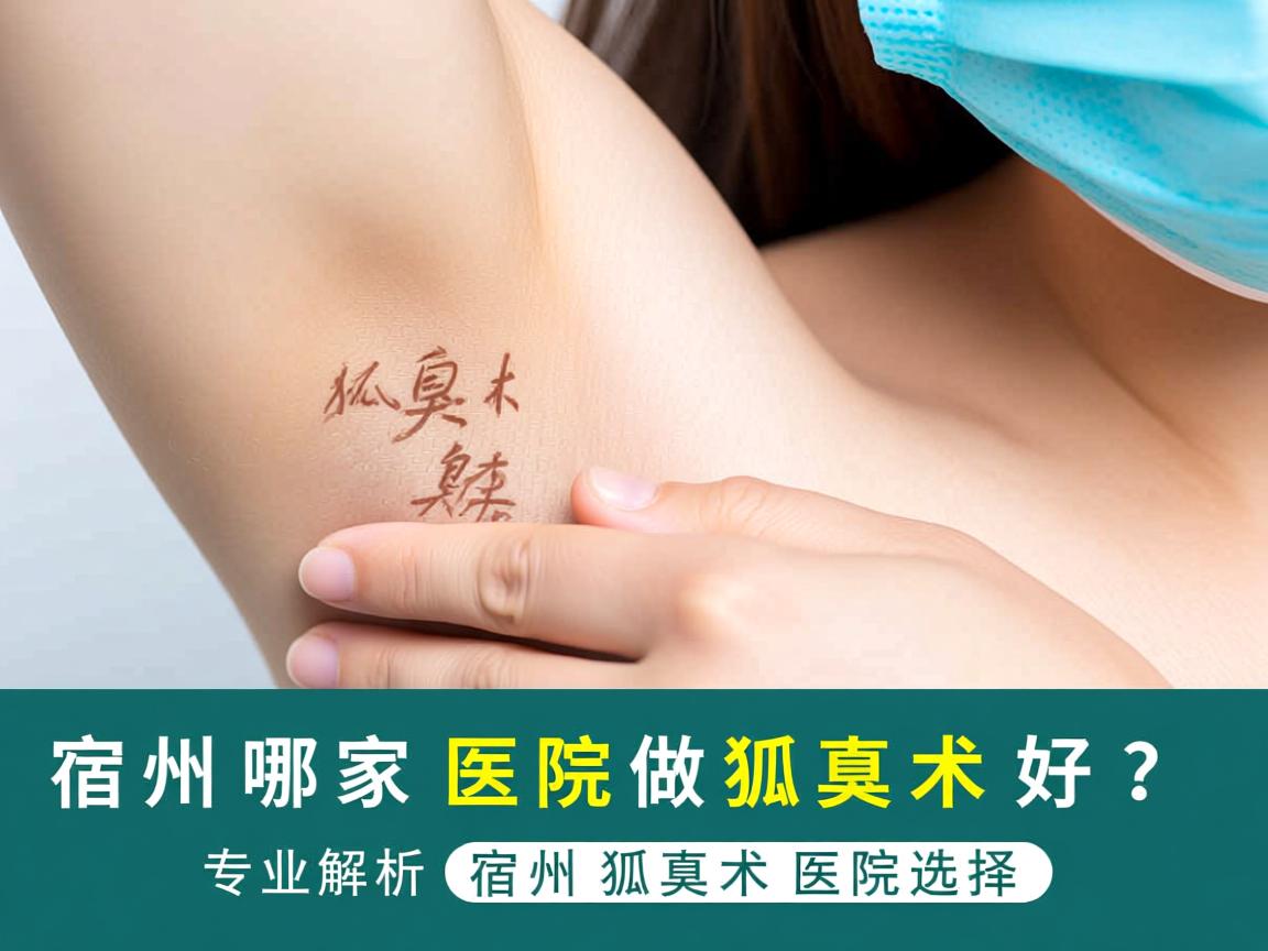 宿州哪家医院做狐臭术好?专业解析宿州狐臭术医院选择 宿州哪家医院做狐臭术好?专业解析宿州狐臭术医院选择