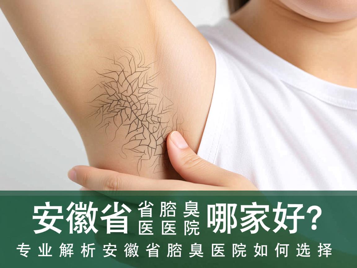 安徽省腋臭医院哪家好？专业解析安徽省腋臭医院如何选择