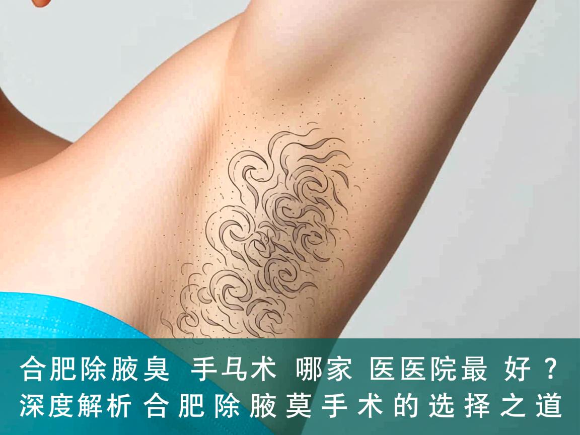 合肥除腋臭手术哪家医院最好？深度解析合肥除腋臭手术的选择之道