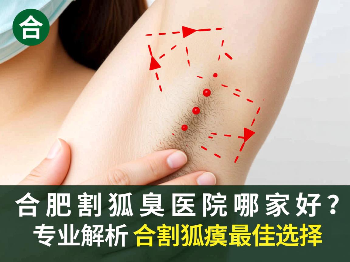 合肥割狐臭医院哪家好？专业解析合肥割狐臭最佳选择
