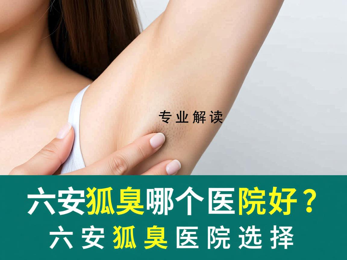 六安做狐臭哪个医院好？专业解读六安狐臭医院选择