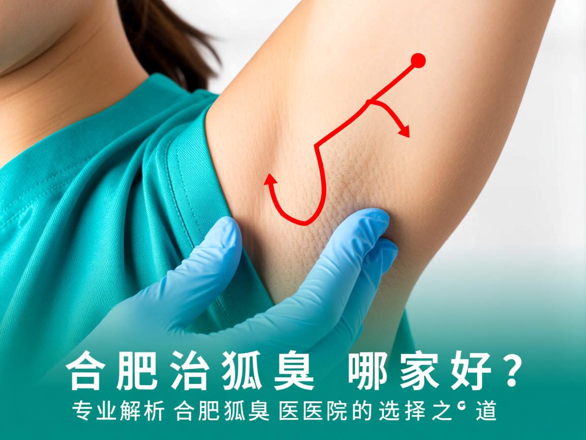 合肥治狐臭哪家好？专业解析合肥狐臭医院的选择之道