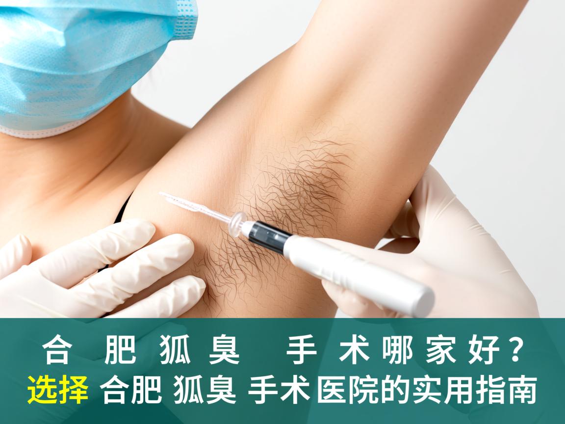 合肥狐臭手术哪家好？选择合肥狐臭手术医院的实用指南