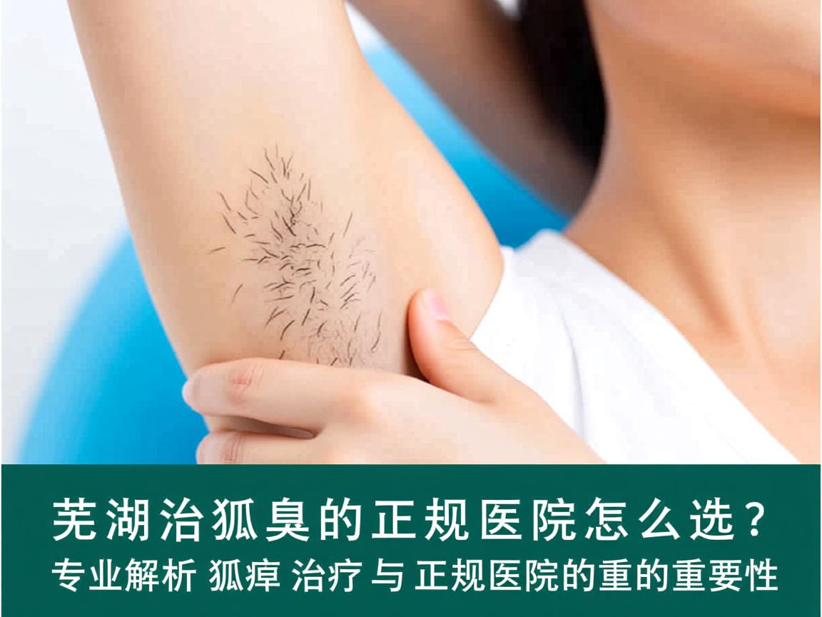 芜湖治狐臭的正规医院怎么选？专业解析狐臭治疗与正规医院的重要性