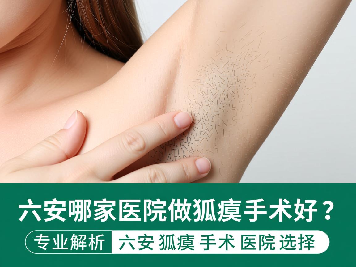 六安哪家医院做狐臭手术好？专业解析六安狐臭手术医院选择