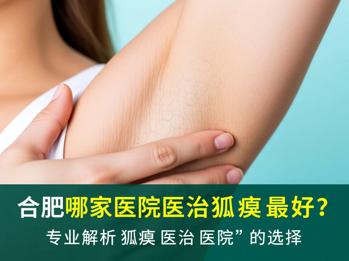 合肥哪家医院医治狐臭最好？专业解析狐臭医治医院的选择