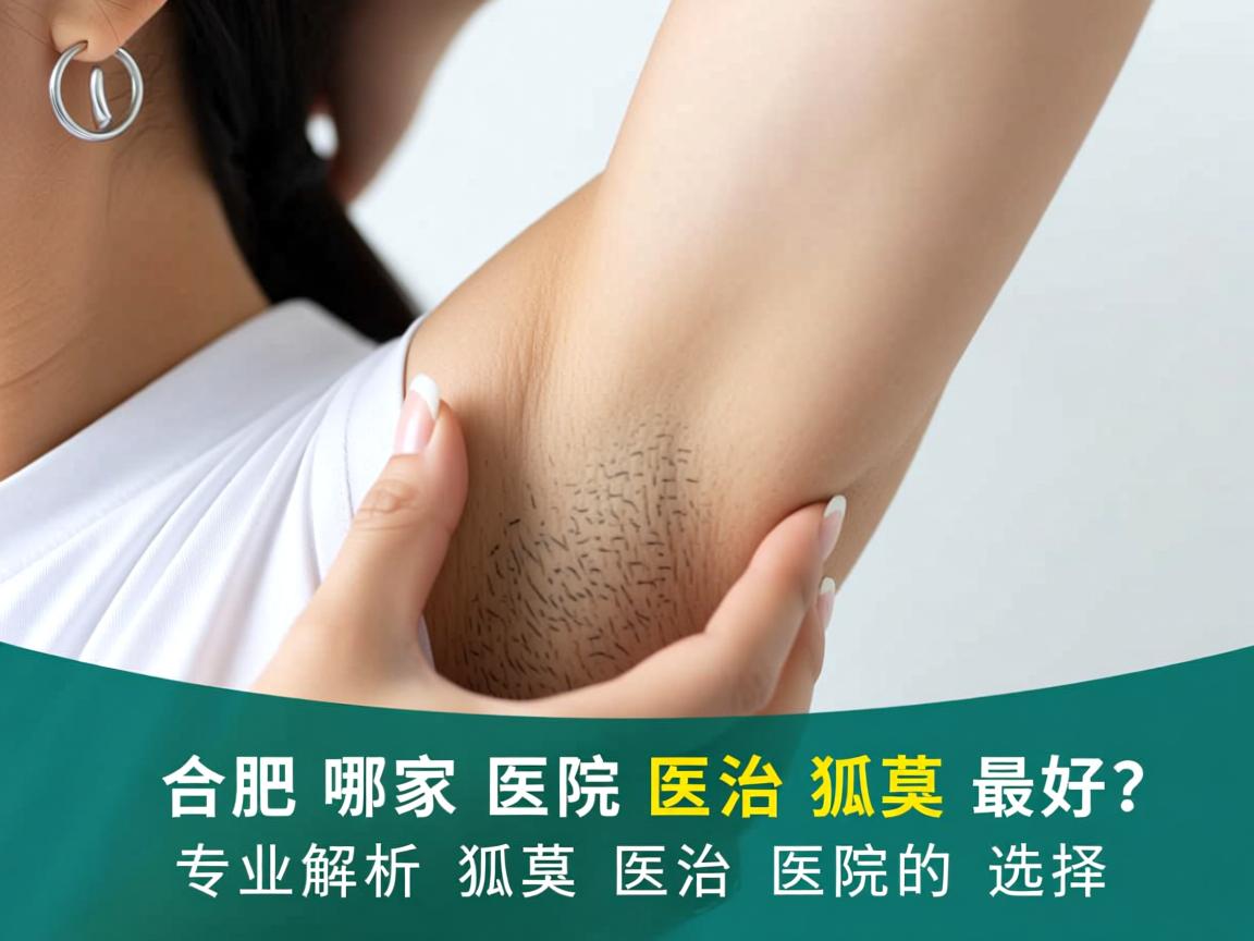 合肥哪家医院医治狐臭最好？专业解析狐臭医治医院的选择