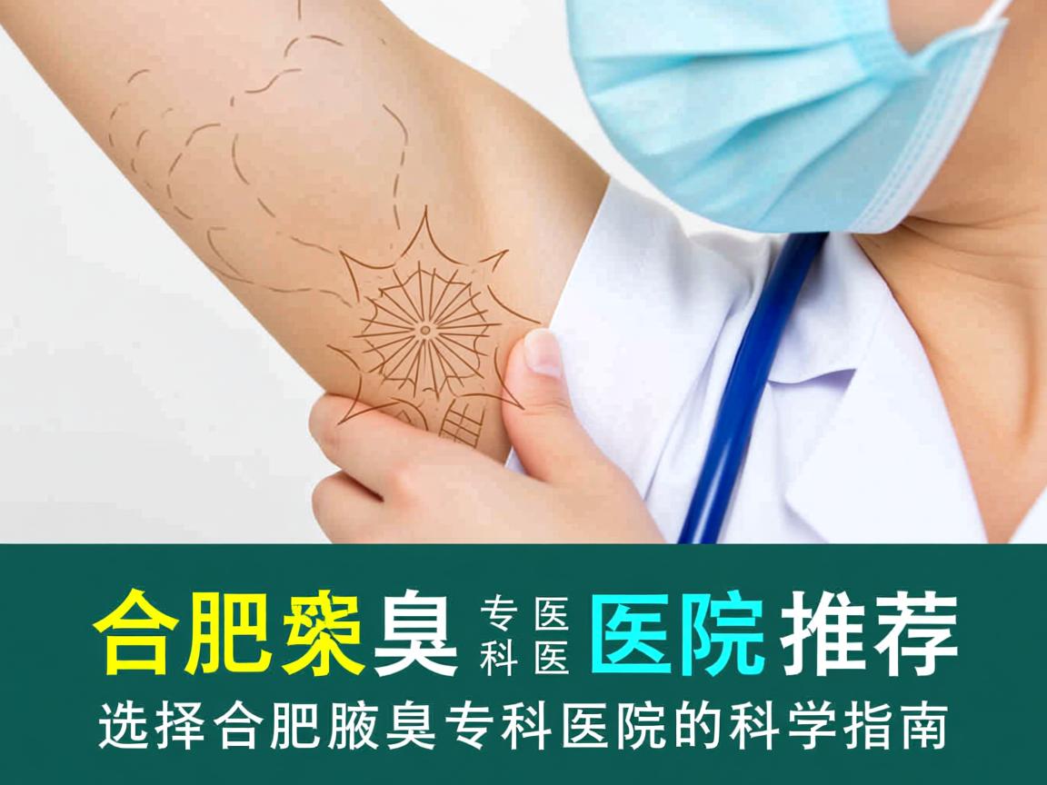 合肥腋臭专科医院推荐，选择合肥腋臭专科医院的科学指南
