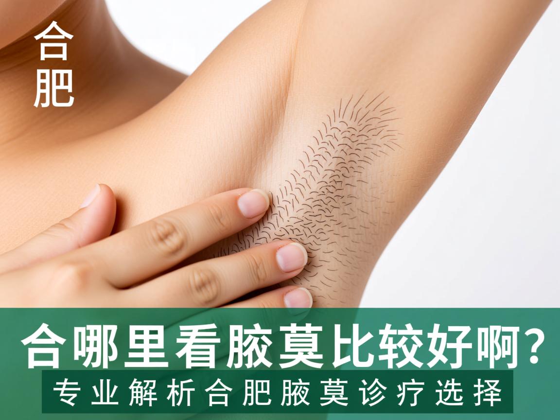 合肥哪里看腋臭比较好啊？专业解析合肥腋臭诊疗选择