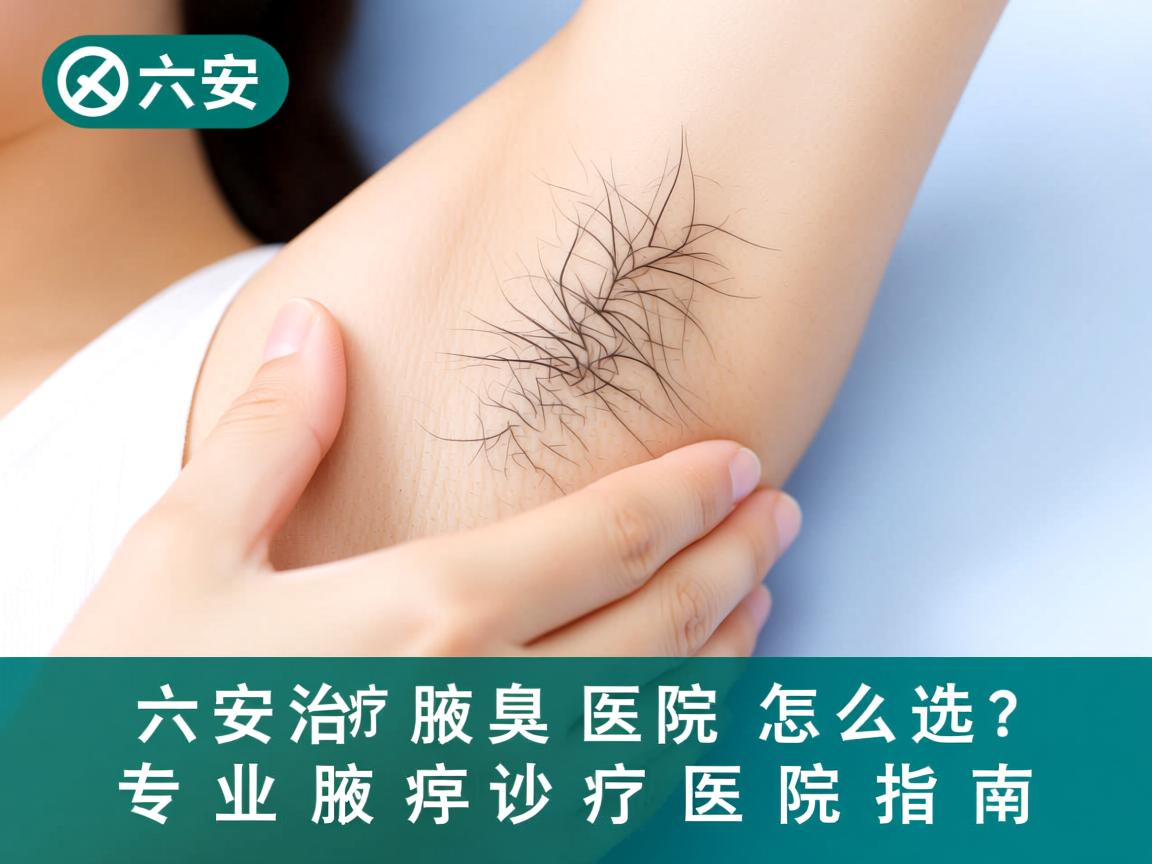 六安治疗腋臭医院怎么选？专业腋臭诊疗医院指南