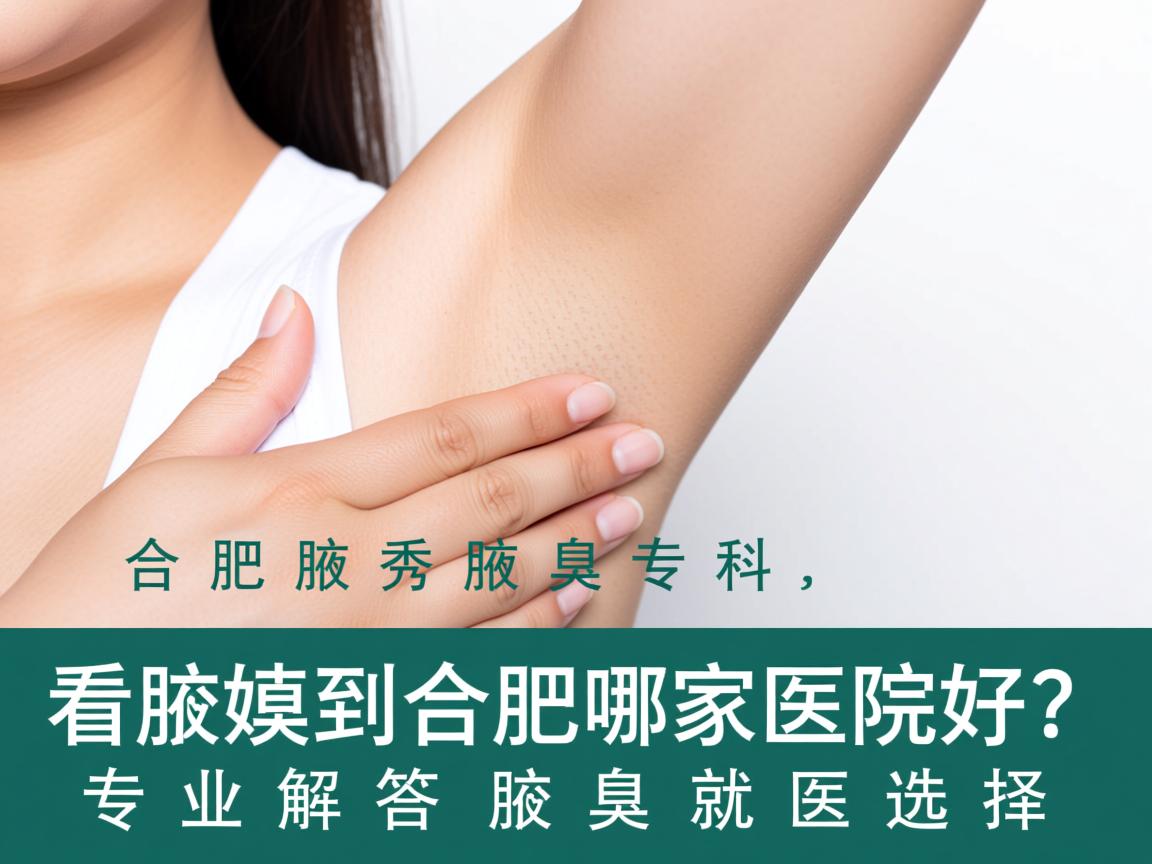 合肥腋秀腋臭专科，看腋臭到合肥哪家医院好？专业解答腋臭就医选择