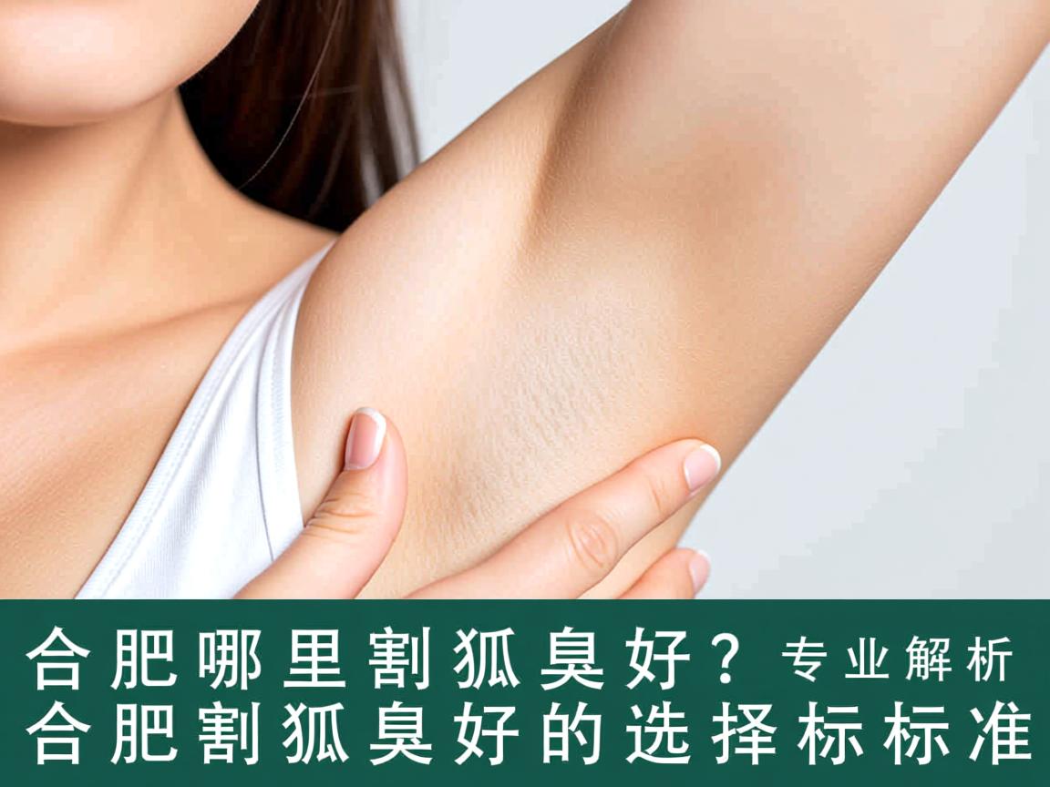 合肥哪里割狐臭好？专业解析合肥割狐臭好的选择标准