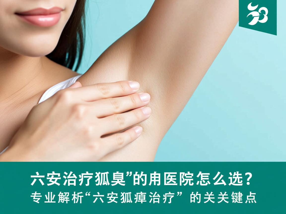 六安治疗狐臭的医院怎么选？专业解析六安狐臭治疗的关键点