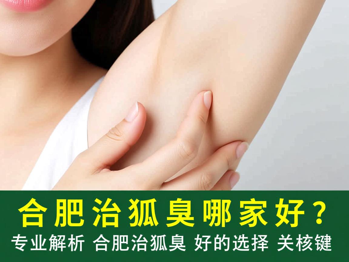 合肥治狐臭哪家好？专业解析合肥治狐臭好的选择关键