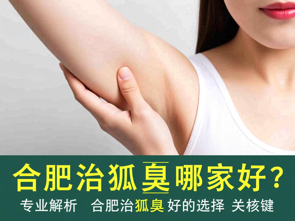 合肥治狐臭哪家好？专业解析合肥治狐臭好的选择关键