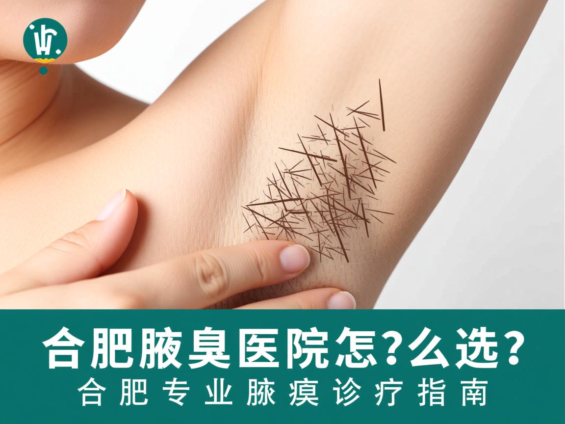 合肥腋臭医院怎么选？合肥专业腋臭诊疗指南