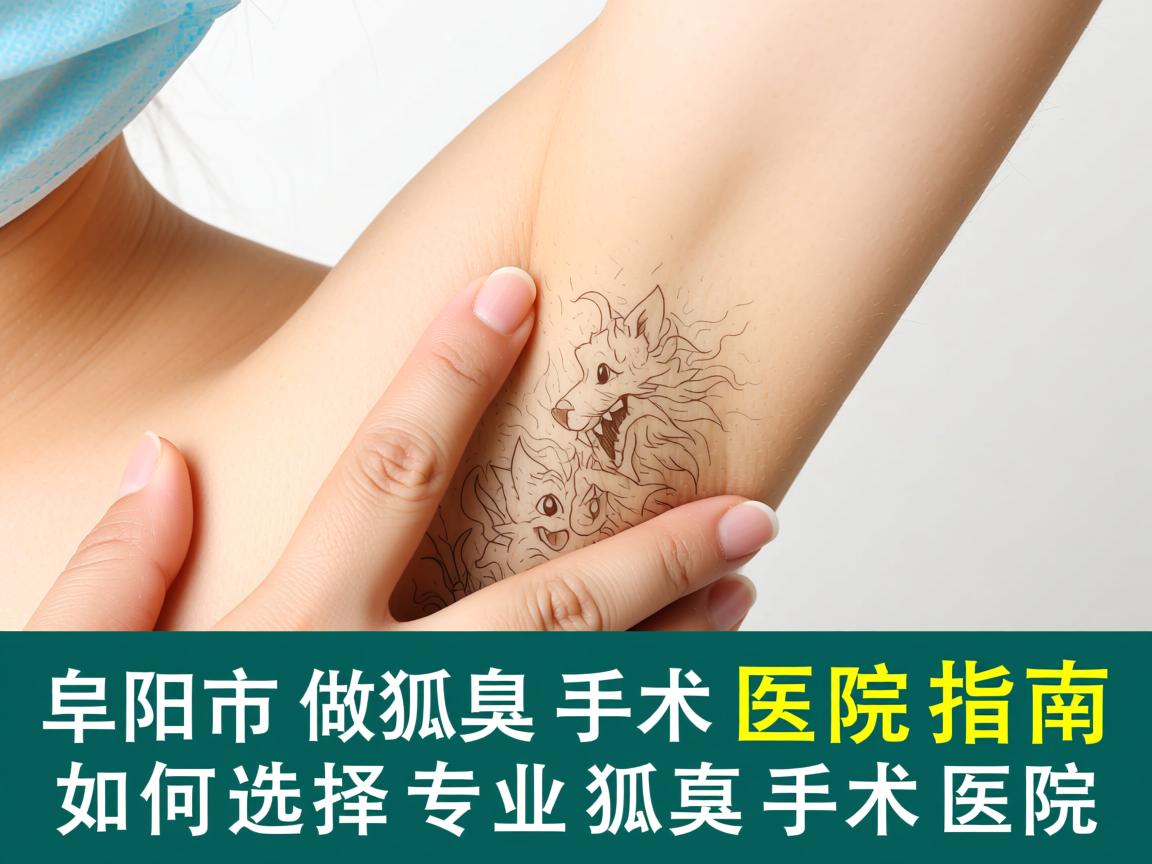 阜阳市做狐臭手术医院指南，如何选择专业狐臭手术医院