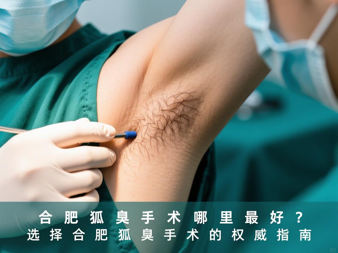 合肥狐臭手术哪里最好？选择合肥狐臭手术的权威指南