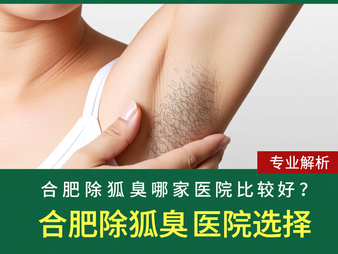 合肥除狐臭哪家医院比较好？专业解析合肥除狐臭医院选择
