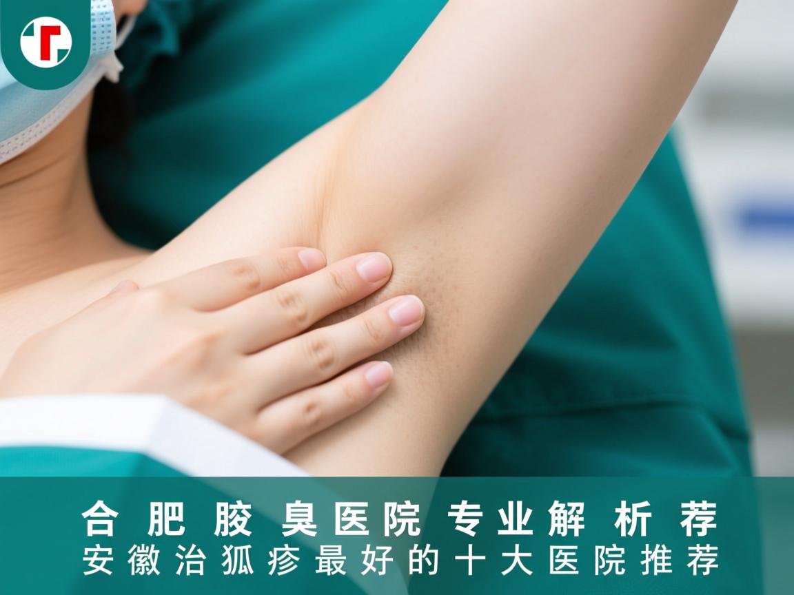 合肥腋臭医院专业解析，安徽治狐臭最好的十大医院推荐