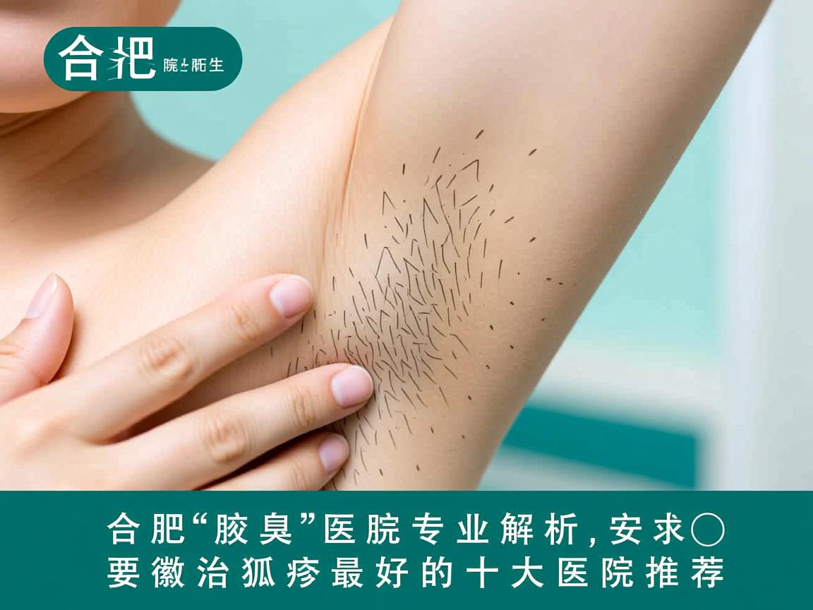 合肥腋臭医院专业解析，安徽治狐臭最好的十大医院推荐