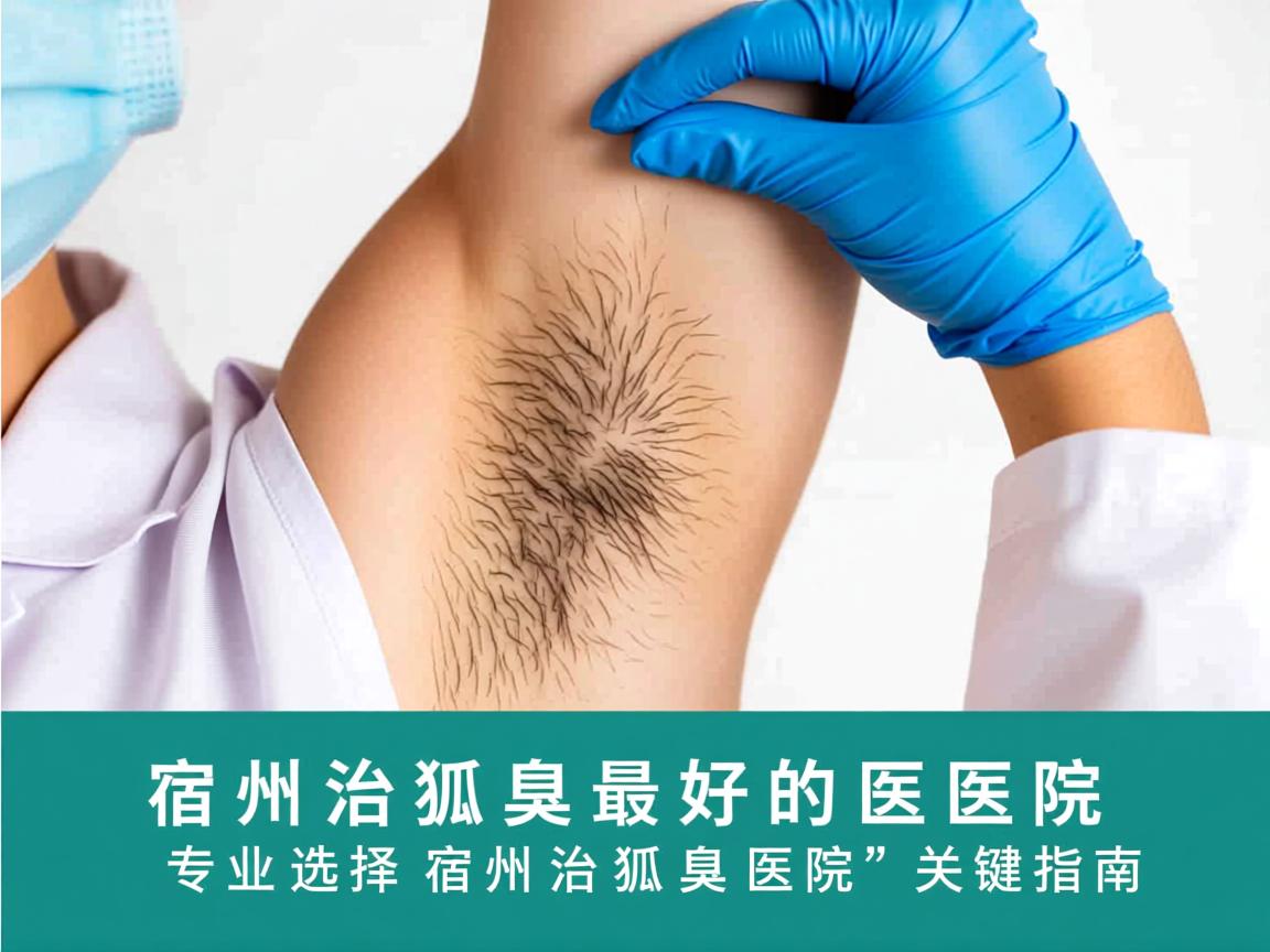 宿州治狐臭最好的医院，专业选择宿州治狐臭医院的关键指南