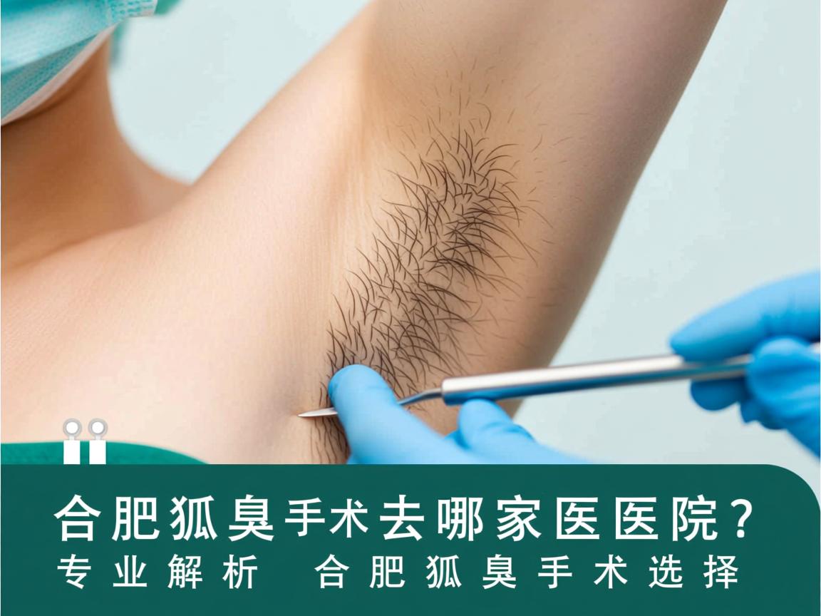合肥狐臭手术去哪家医院？专业解析合肥狐臭手术选择