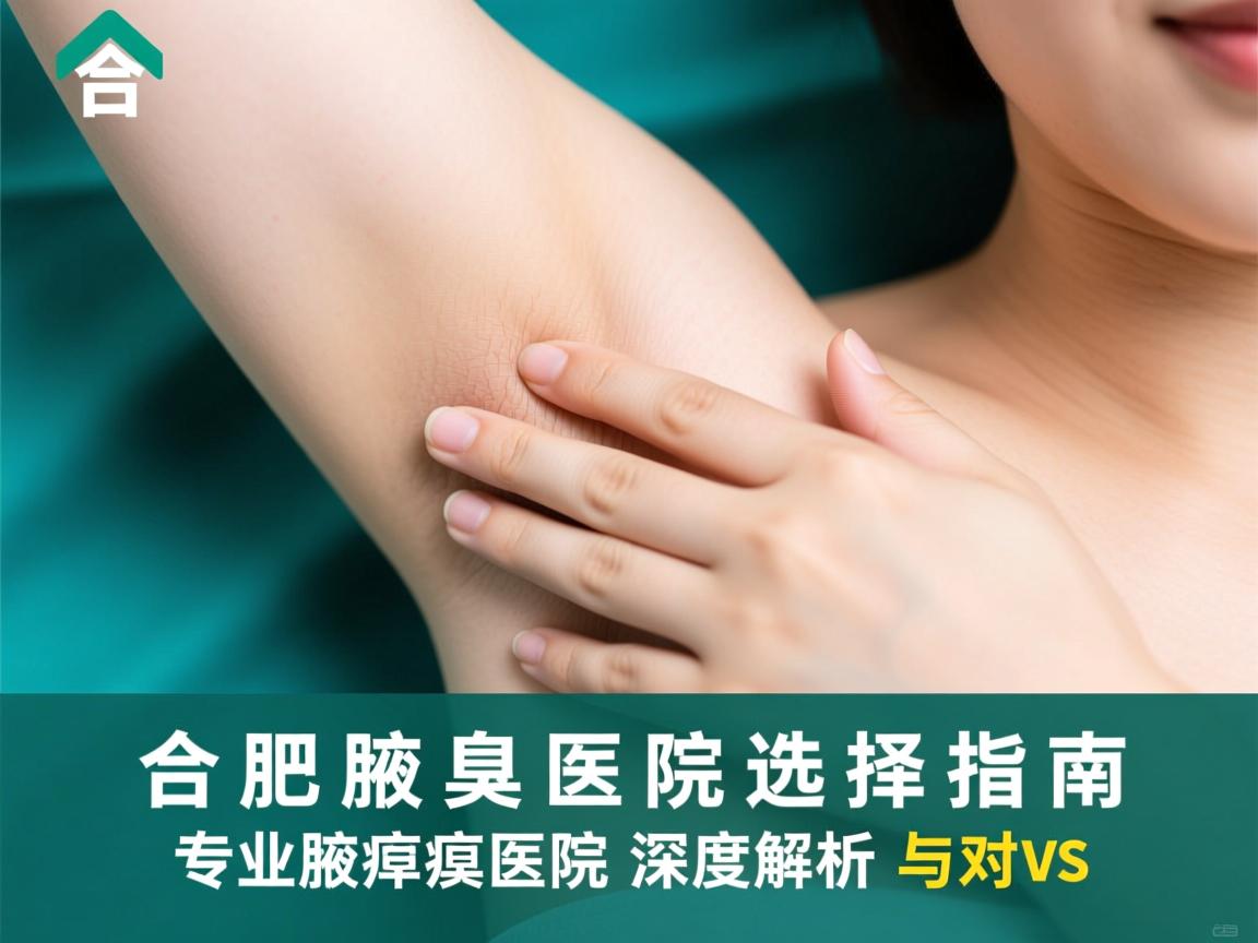 合肥腋臭医院选择指南,专业腋臭医院深度解析与对比 合肥腋臭医院选择指南,专业腋臭医院深度解析与对比