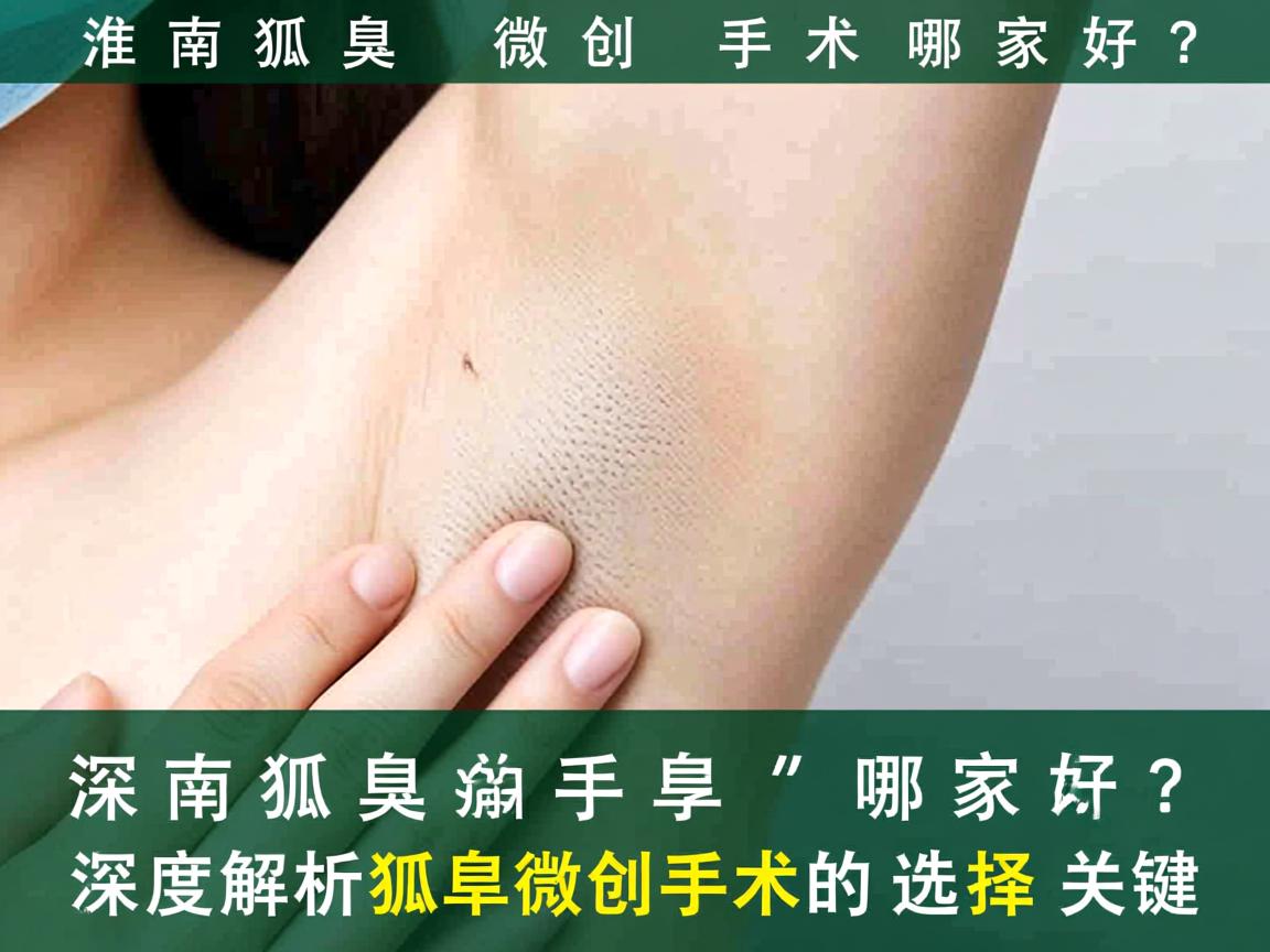 淮南狐臭微创手术哪家好?深度解析狐臭微创手术的选择关键 淮南狐臭微创手术哪家好?深度解析狐臭微创手术的选择关键