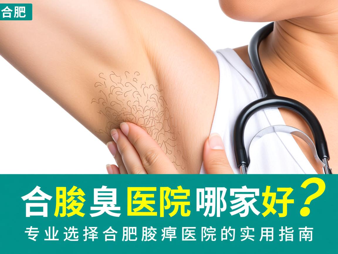 合肥腋臭医院哪家好？专业选择合肥腋臭医院的实用指南