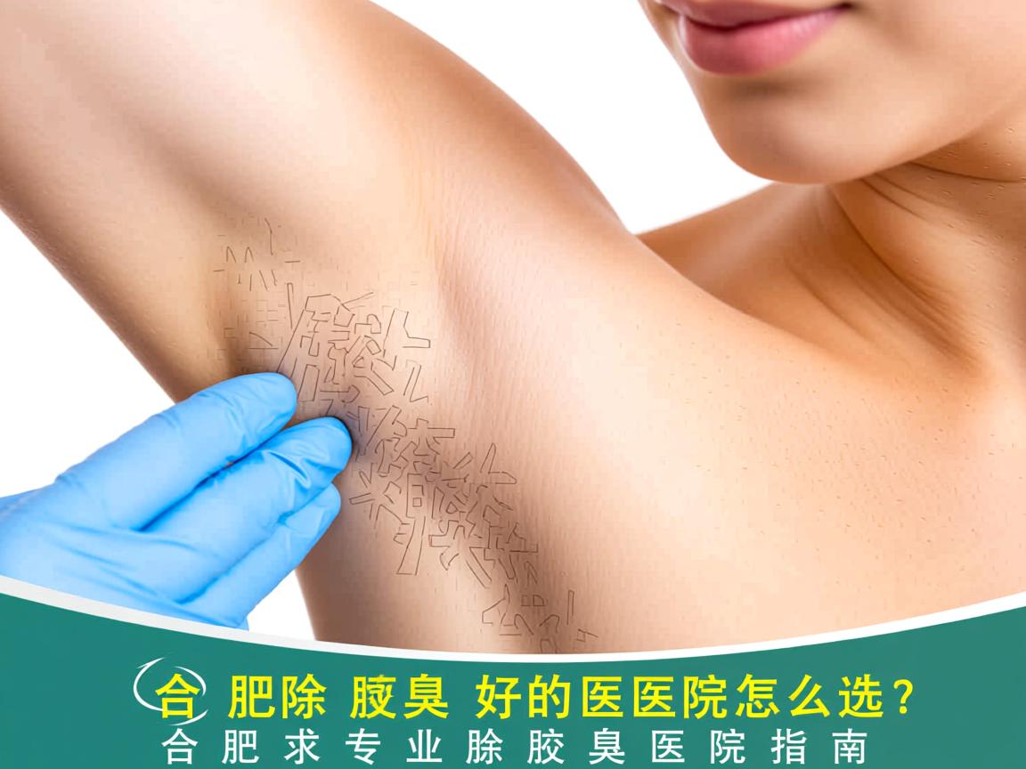 合肥除腋臭好的医院怎么选？合肥专业除腋臭医院指南