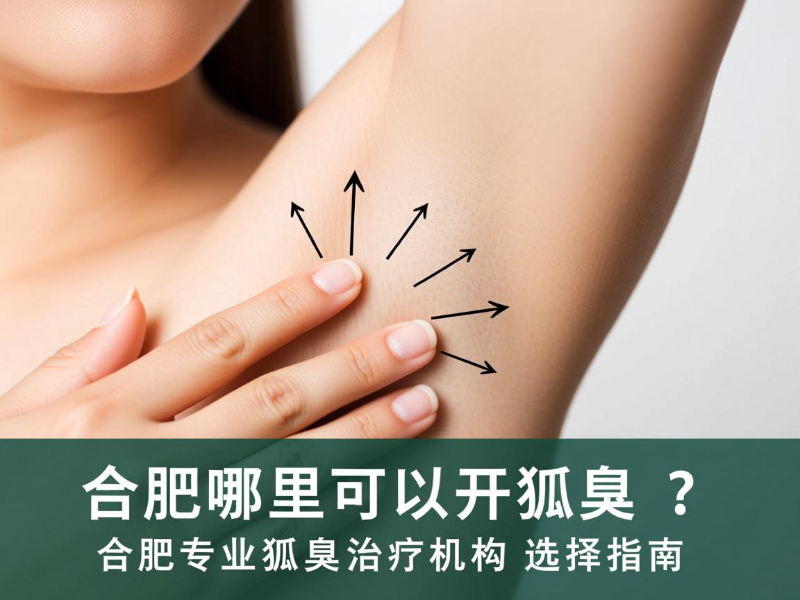 合肥哪里可以开狐臭？合肥专业狐臭治疗机构选择指南