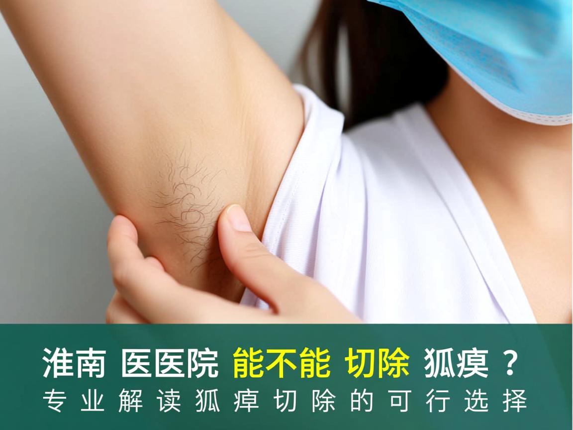 淮南医院能不能切除狐臭?专业解读狐臭切除的可行选择 淮南医院能不能切除狐臭?专业解读狐臭切除的可行选择