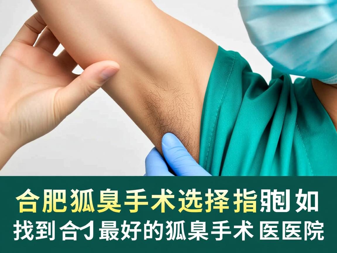 合肥狐臭手术选择指南,如何找到合肥最好的狐臭手术医院 合肥狐臭手术选择指南,如何找到合肥最好的狐臭手术医院