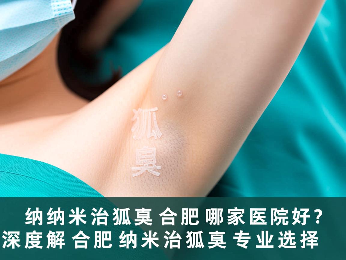 纳米治狐臭合肥哪家医院好？深度解析合肥纳米治狐臭专业选择