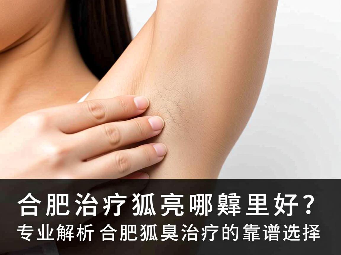 合肥治疗狐臭哪里好?专业解析合肥狐臭治疗的靠谱选择 合肥治疗狐臭哪里好?专业解析合肥狐臭治疗的靠谱选择